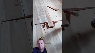 satisfying woodworking wood flooring excavator roadwork construction roadconstruction diy [upl. by Arrat]