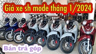 Giá xe sh mode 2024 mới nhất tháng 12024  Cơ hội quay số trúng Sh350i shmode2024 shmode2023 [upl. by Matthei]