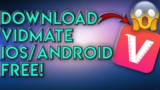 How To Download Vidmate AndroidiOS 🔥 Vidmate APK Download FREE [upl. by Adnamaa]