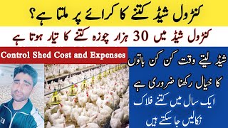 Control Shed Farmin In Pakistan  Control Shed Size  Feasibilty Report [upl. by Eikcin]