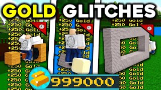 3 GOLD GLITCHES you MUST USE  Build a boat for Treasure ROBLOX [upl. by Twitt]