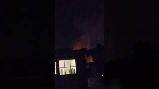 Big fire in hoddesdon [upl. by Wilburn]