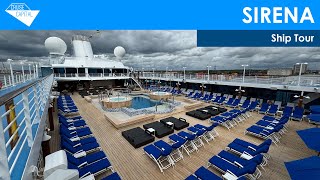 Sirena Luxury Cruise Ship Tour Oceania Cruises [upl. by Nithsa319]