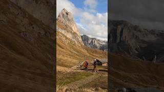 Amazing path in Seceda Italy [upl. by Terhune]