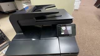 HP LaserJet Pro 200 Color MFP M276nw AllInOne Laser Printer Tested [upl. by Salkin]