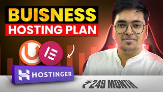 Hostinger Business Web Hosting 249 Per Month Review In Hindi  Hostinger Hosting Review [upl. by Leonardi71]