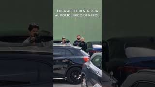 Striscia la Notizia a Napoli Luca Abete al Policlinico per i parcheggi dei disabili striscia [upl. by Leiruh]