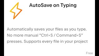 AutoSave on Typing JetBrains IDEs Plugin [upl. by Esila562]