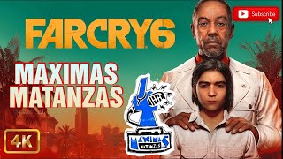 FARCRY 6 30  MÁXIMAS MATANZAS 4k60Fps [upl. by Dyane112]