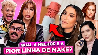 ANALISANDO AS LINHAS DE MAKE DAS BLOGUEIRAS FAMOSAS ft adammitchshow  Diva Depressão [upl. by Lirbij289]