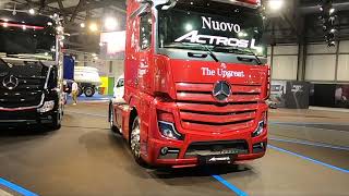 2022 All New Mercedes Actros L 1853 LS Interior and Exterior Walkaround Transpotec Logitec [upl. by Milburn459]