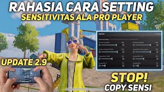 CARA SETTING SENSITIVITAS PUBG MOBILE TERBAIK GYROSCOPE DAN NO GYROSCOPE [upl. by Aniez]