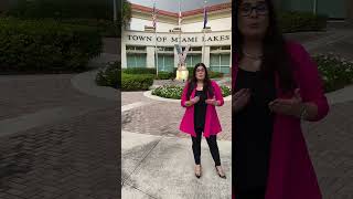 A MESSAGE FROM COUNCILWOMAN MARILYN RUANO Early Voting starts today until November 3rd MiamiLakes [upl. by Kciremed]