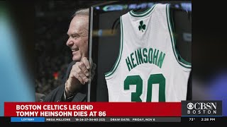 Celtics Legend Tommy Heinsohn Dead At 86 [upl. by Leahcam806]