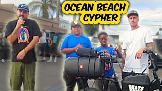 HipHop Cypher OCEAN BEACH SP404mk2 Beats [upl. by Sonstrom]