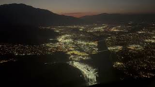 Evening approach and landing at KPSP Palm Springs RWY31L [upl. by Timmie658]