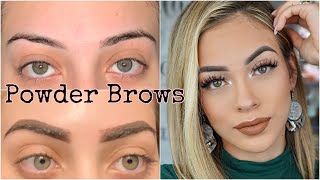 My Ombre Powder Brow Experience  Pricing amp Healing Process [upl. by Merkley]