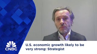 US economic growth likely to be very strong Strategist [upl. by Aihsenak862]