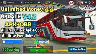 Bussid 42 Update Unlock ApkObb For Bus Simulator Indonesia  Bus Game [upl. by Ardnoik50]