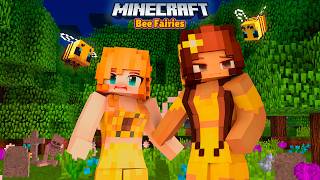 Surviving Minecraft Hardcore as Bee Fairies  Full Movie [upl. by Neyut246]