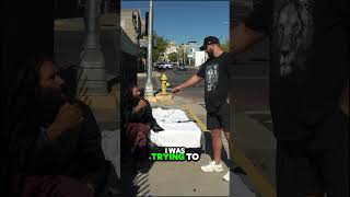 Homelessness in Albuquerque New Mexico Does he do it often streetinterview [upl. by Ilrak167]