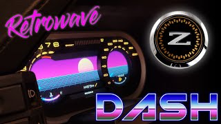 Retrofitting a Custom Retrowave Dash in my Z31 [upl. by Dekow]