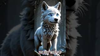 💥 The Lost Wolf Pup 1 ✅️ ❤ Awesome Animal Stories Animation✅️trending animalstories [upl. by Ossie]