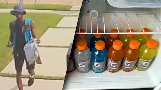 Delivery Driver Thrilled When Homeowner Leaves Out Gatorade [upl. by Assile]