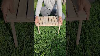 GENIAL Mesa enrollable para picnic ideas carpinteria diywoodworking tips trucos madera mesa [upl. by Polk]