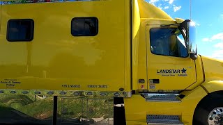 BIG Yellow Volvo With Super Sleeper At Truck Stop [upl. by Carol-Jean164]