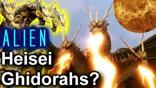 Heisei Ghidorah was an IMPOSTER Tohos UNMADE Alien Ghidorahs Heisei Era [upl. by Irrehc]