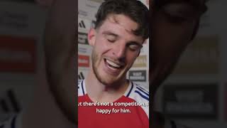 Declan Rice speaking after the victory over Manchester United last night [upl. by Guthry]