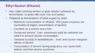 3B 35 Important Commonly Encountered Alcohols [upl. by Llesirg]