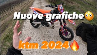 NUOVE GRAFICHE AL KTM SX 125 2024 PIÙ BELLO D‘🇮🇹 🔥 [upl. by Nutsud]