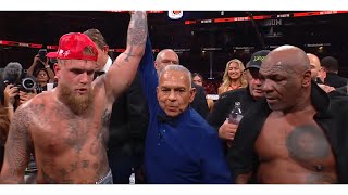 Mike Tyson loses to Jake Paul [upl. by Mines]