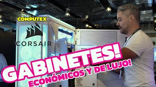 Gabinete o refrigeradora Acá lo mejor mostrado por Corsair en Computex 2024 [upl. by Adi820]