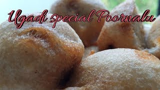 Poornalu  Telugu new year Ugadi special  The B Kitchen [upl. by Nysila]