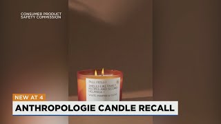 Candle recall issued after reports of candles flaming up breaking [upl. by Anircam]