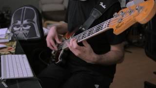 Quick funky jam on all my main basses [upl. by Di]