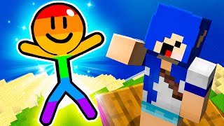 achamos o ULTIMO e mais RARO STICKMAN no MINECRAFT STICKMAN FINAL [upl. by Selassie]