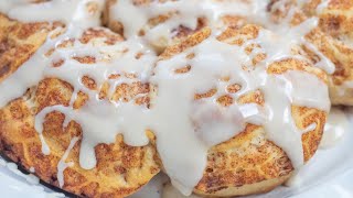 Easy Cinnamon Roll Icing Recipe [upl. by Barris480]