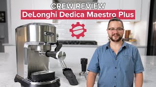 DeLonghi Dedica Maestro Plus Review and Brew ☕ espressomachine [upl. by Chick]