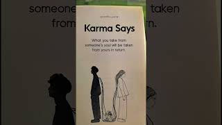 Karma Says 😔 What You take from someones soul shorts karmasays [upl. by Oriel]