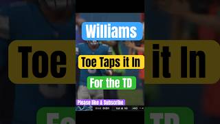 Jameson Williams  Toe Taps It In  Detroit Lions  madden25 [upl. by Nitaj]