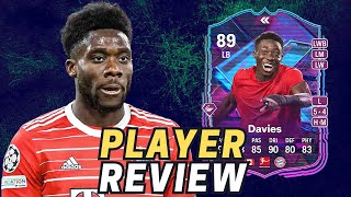 Alphonso Davies FLASHBACK SBC EAFC 24 REVIEW [upl. by Illib]