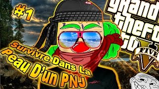 GTA5  SURVIVRE DANS LA PEAU DUN PNJ 1  TROLL  DELIRE  FUN [upl. by Nyllek]