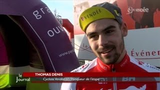 Cyclisme Plages Vendénnes  Réaction de Thomas Denis [upl. by Nuahc]