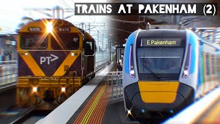 Trains at Pakenham  June 2024 [upl. by Lrak]