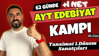 TANZİMAT 1DÖNEM SANATÇILARI ve Eser Özetleri  62 Günde AYT EDEBİYAT Kampı 2024 PDF 📌30Gün [upl. by Neelahtak]