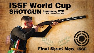 Highlights  Skeet Men Final  2023 Larnaca CYP  ISSF World Cup Shotgun [upl. by Werdna]